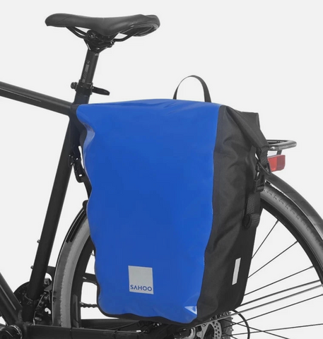 Sahoo Rear Pannier (Single) - Size 40 x 33 x 17cm  Capacity 20L - BLUE Version