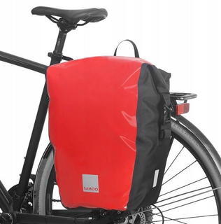 `A NEW ITEM - Sahoo Rear Pannier (Single) - Size 40 x 33 x 17cm  Capacity 20L - RED Version