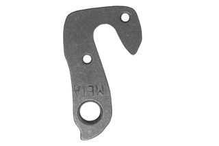 A NEW ITEM - META CNC DERAILLEUR HANGER  - Model 281, Material 6061 T651 Aviation Aluminium, CNC Machined, Silver, Valk, Fischer, Seven Peaks