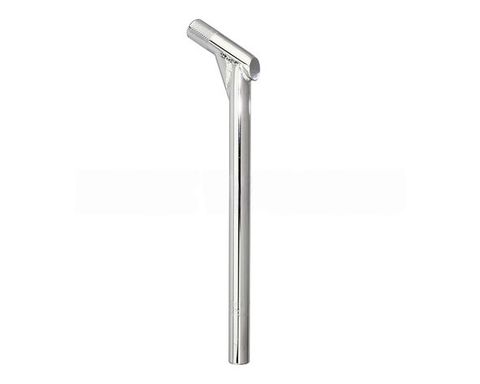 SEATPOST LAYBACK 22.2MM X 400MM STEEL - CHROME