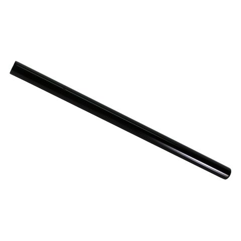 SEATPOST STRAIGHT 22.2MM X 400MM STEEL - BLACK