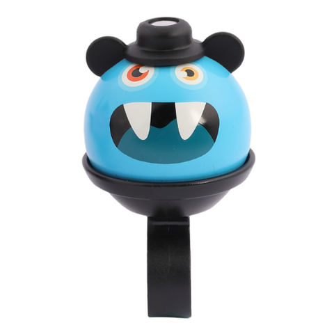 BELL - for dia 22.2mm H/B, hamster monster, blue, 2 eyes