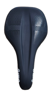 SADDLE - Velo branded, VL-1C93, glossy black, 150mmW x 255mmL