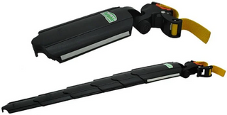 MUDGUARD SET, Telescopic, Q/R,  for 22-26" bikes, black