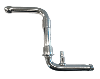 089mm - One Piece Crank With Pivot - For STD American BB, Not Small Type - Steel, Silver