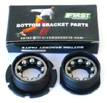 BOTTOM BRACKET SET - For Racer/MTB, Pin Type, BLACK