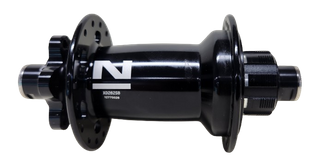 Hub, Single Speed Cassette Novatec Sealed (shimano pattern) Dirt Jump 32H -- 6 Bolt Disc - (142mm OLD x 12mm T/A) - (Inc's 14T cog)