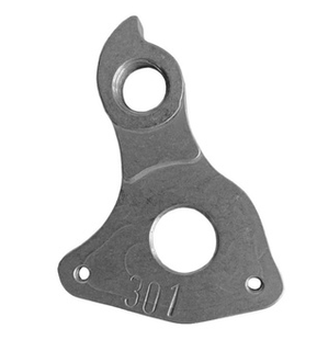 META CNC DERAILLEUR HANGER  - Model 301, Material 6061 T651 Aviation Aluminium, CNC Machined, Silver, MERIDA