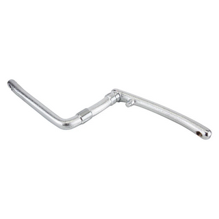 A NEW ITEM - One Piece Crank, 165mm 6.1/2, with Pivot, CP SILVER