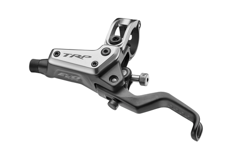 A NEW ITEM - TRP DHR EVO PRO Left Hand Lever (Rear) ONLY - BLUEISH SILVER