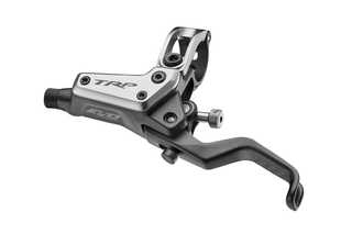 A NEW ITEM - TRP DHR EVO PRO Left Hand Lever (Rear) ONLY - BLUEISH SILVER