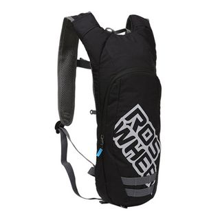 ROSWHEEL  Hydration Backpack, plus mulit pocket storage, Super lightweight,   insulated bladder storage, BLACK, Bladder Included)