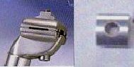 TOP NUT  For Micro Adjustable Seat Posts, Alloy  SILVER