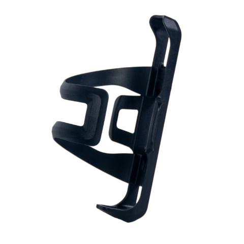 BIDON CAGE - side loading, can rotate to suit both left and right hand, plastic, black