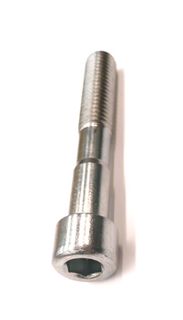 SEAT POST BOLT  M8, 50mm, Allen Key Type, For Micro Adjust, Half Threaded, C.P.  (Bag 10)