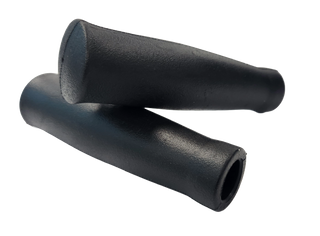 GRIPS,  KRATON Rubber, 125mm, closed end,  BLACK