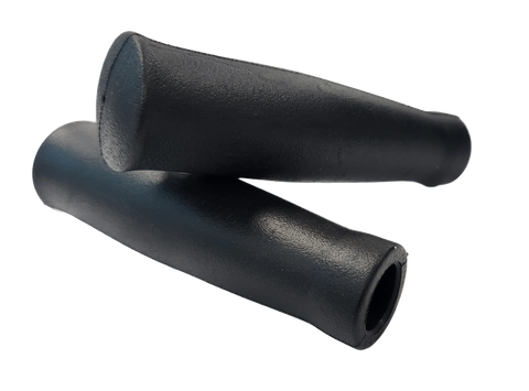 GRIPS,  KRATON Rubber, 125mm, closed end,  BLACK