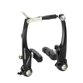 110mm Arm V Brake - 63mm Pads, Black, Sold Individually, Mod.C310, Tektro. After Market Packaging