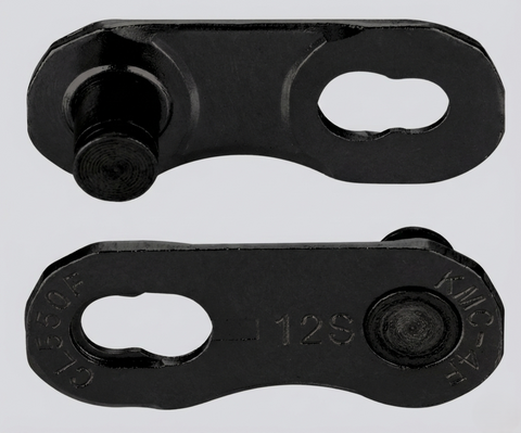 Connecting link, Mod.CL550F-BP,Blacktech for Mod.XSL FlatW & X FlatW (2 per card)