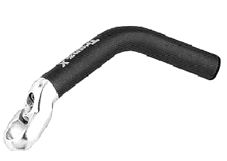 160mm Alloy Bar Ends - L Bend, Fully Adjustable, Black