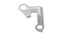 META CNC DERAILLEUR HANGER  - Model 14, Material 6061 T651 Aviation Aluminium, CNC Machined, Silver, GT