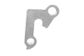 META CNC DERAILLEUR HANGER  - Model 14, Material 6061 T651 Aviation Aluminium, CNC Machined, Silver, GT