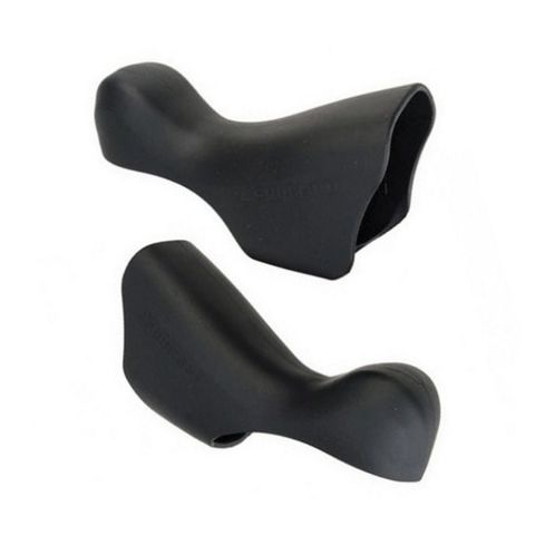 HOOD - For Shimano Ultegra (6700), (Sold In Pairs) Silicone BLACK