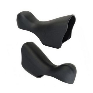 HOOD - For Shimano Ultegra (6700), (Sold In Pairs) Silicone BLACK