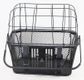 BASKET - Large FRONT - Pet Carrier, Fixed Base, Includes Dome wire "clip in" Lid,  Padded Base & Anchor Strap, 40cm x 30cm x 35cm weight capacity: 10kg