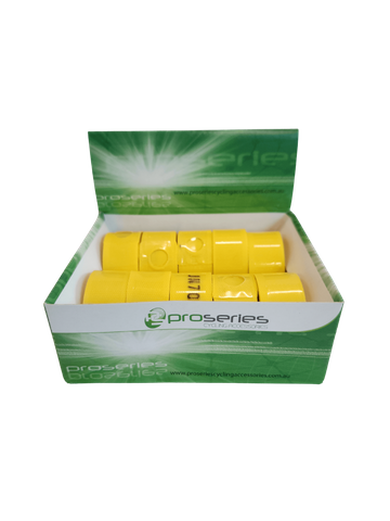Rim Tape, Snap on Nylon, 700C Yellow 16mm X 0.5mm, 10pcs Bulk buy, better value !
