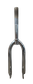 16" x 2.125 - O.D. 25.4mm, I.D. 21.1mm - Threaded Chrome Plated BMX Fork, 73mm Clearance