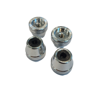 NUT - For Q/R Skewer, Steel C.P, Bag of 4
