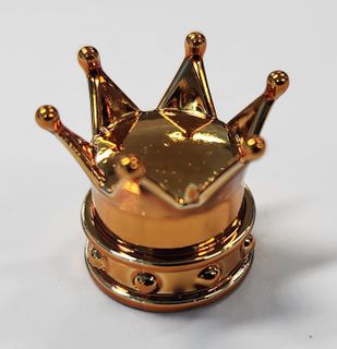 A/V Cap - Crown, Orange, Sold Individually