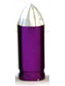 Valve Cap - Bullet, Purple, Sold Individually
