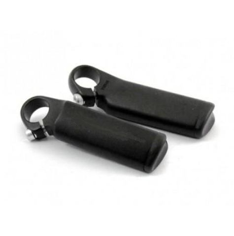 104mm Alloy Bar Ends - With Thumb Grooves