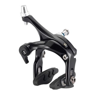39-51mm Reach Dual Pivot Caliper Set, Road - Front & Rear, Recessed, QR, Alloy, Black, Angle Adjust Pads, Tektro
