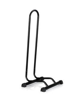 Display stand, steel, black, for fat bike