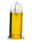 Valve Cap - Bullet, Gold, Sold Individually, NZB-2