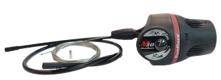 Right Grip Shifter, 7 Speed - Index, Sunrace