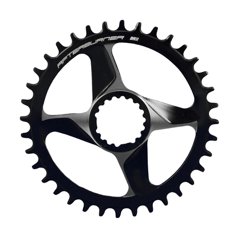 "NEW" - 38T | Direct Mount | AFTERBURNER Megatooth Shimano 12 Speed | Black Alloy - FSA Chainring