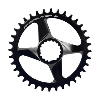 "NEW" - 38T | Direct Mount | AFTERBURNER Megatooth Shimano 12 Speed | Black Alloy - FSA Chainring