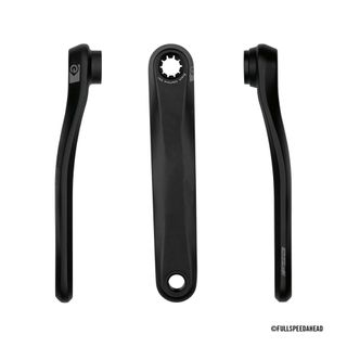 "NEW" - E-BIKE CRANKS - FSA Bosch Gen3 E-bike Armset w/o CR 165mm SB Black w/side FSA logo w/o Bolts,CK-602/Gen3