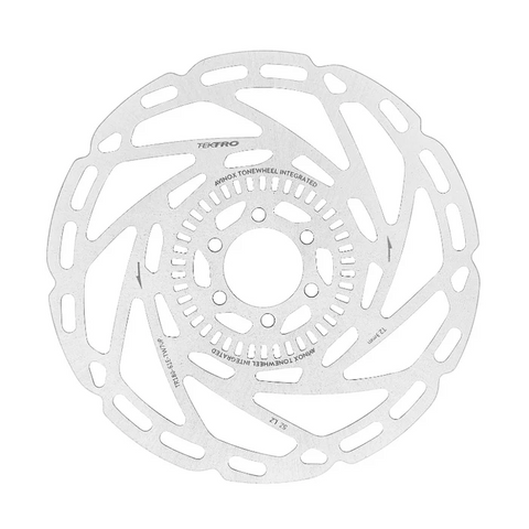 "NEW" - TEKTRO Rotor, 180mm, T: 2.3mm, w/AVINOX sensor 42T, stainless, w/6 pcs screw, Quality Tektro product