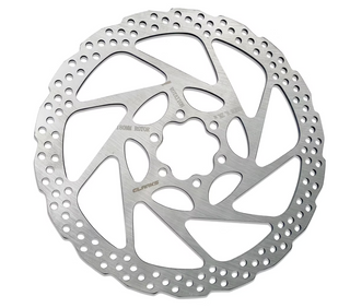 "NEW" - 180mm 6 Bolt Rotor, 1.8mm - Stainless Steel, Silver, Bolts Included, Clarks