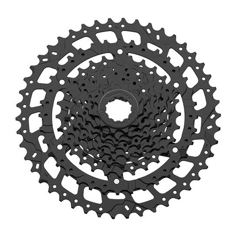 "NEW" - CASSETTE for CUES - 9 Speed Cassette, 11-42T, for CUES & HG-M freehub body, black, Quality Sunrace cassette