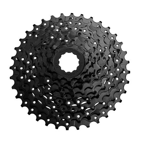 "NEW" - CASSETTE for CUES - 9 Speed Cassette, 11-36T, for CUES & HG-M freehub body, black, Quality Sunrace cassette