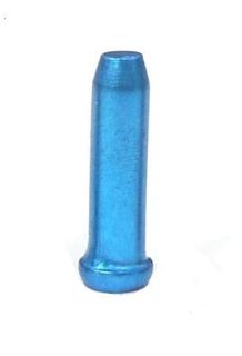 END CAP - Inner Wire End Cap, 2.3mm Inside Dia, BLUE (Bag of 50)