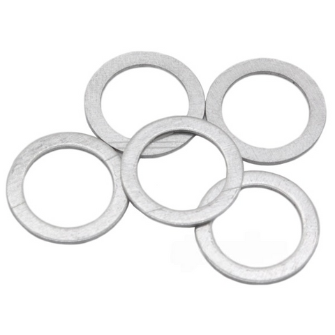 Chainring Bolt Washer/Spacer, 14.5mm OD x 10mm ID x 0.5mm Thick, Bag of 5