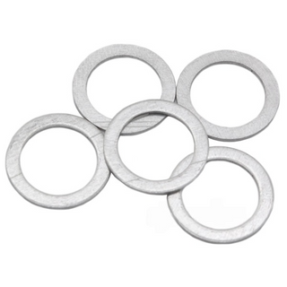 Chainring Bolt Washer/Spacer, 14.5mm OD x 10mm ID x 0.5mm Thick, Bag of 5