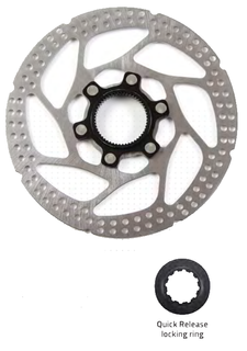 203mm Centerlock Rotor, 1.8mm - With Lock Ring, Quick Release V2, Clarks